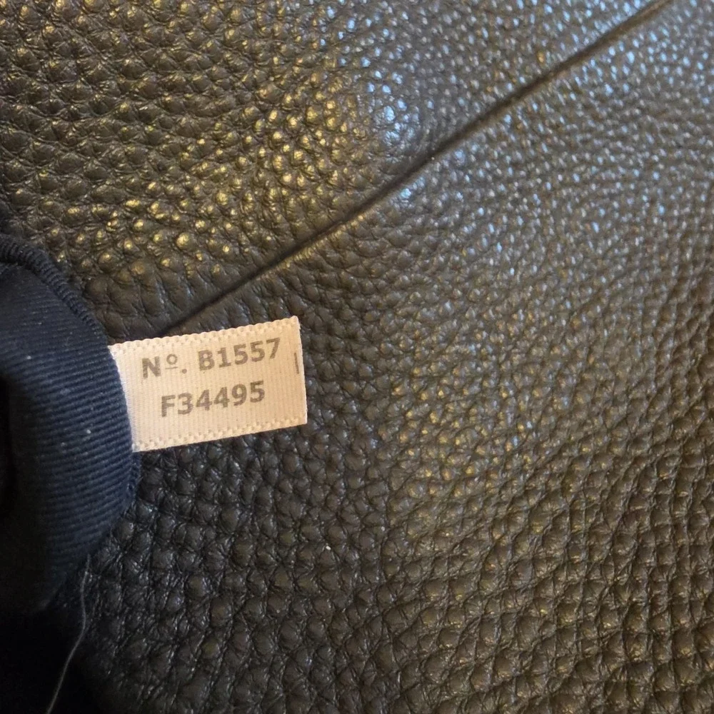 Coach Phoebe Madison Boho Leather Shoulder Bag Hobo Dark Midnight Navy F34495